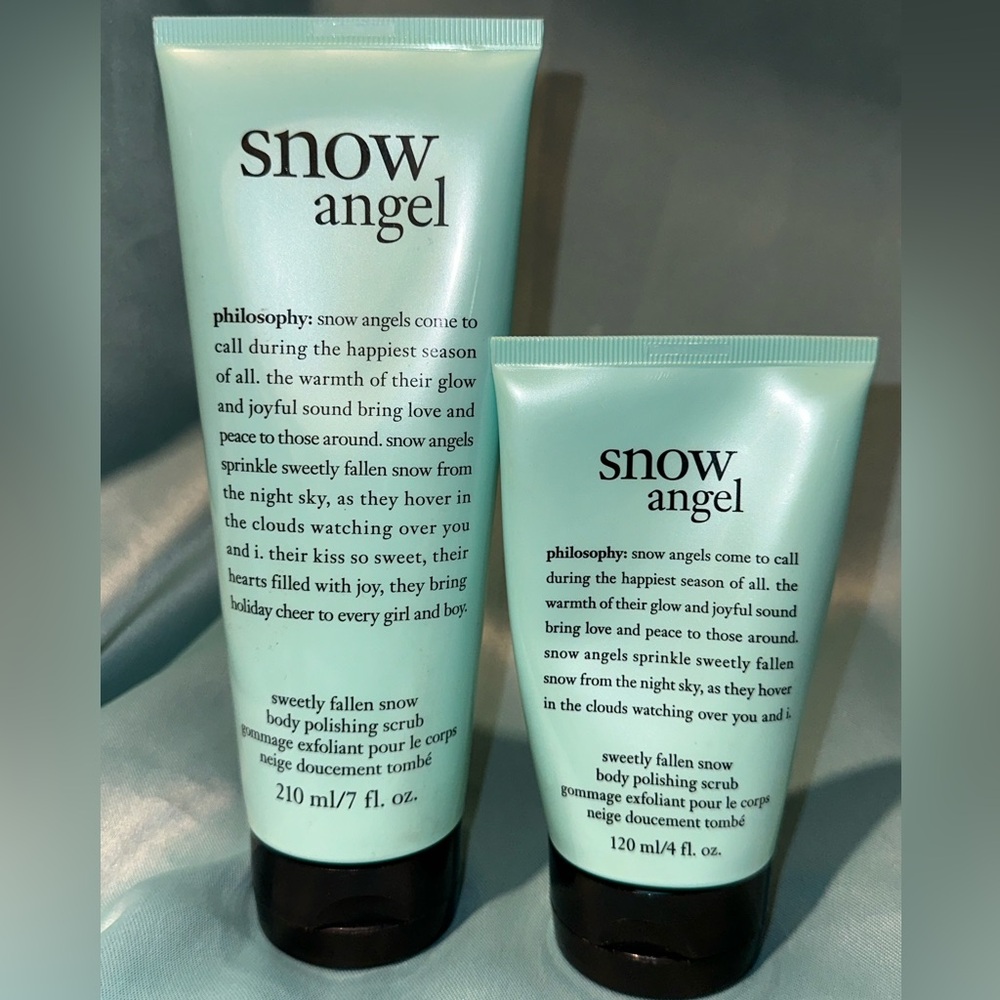 Philosophy SNOW ANGEL body polishing scrub Buy 7oz get 4oz FREE ! 11oz TOTAL